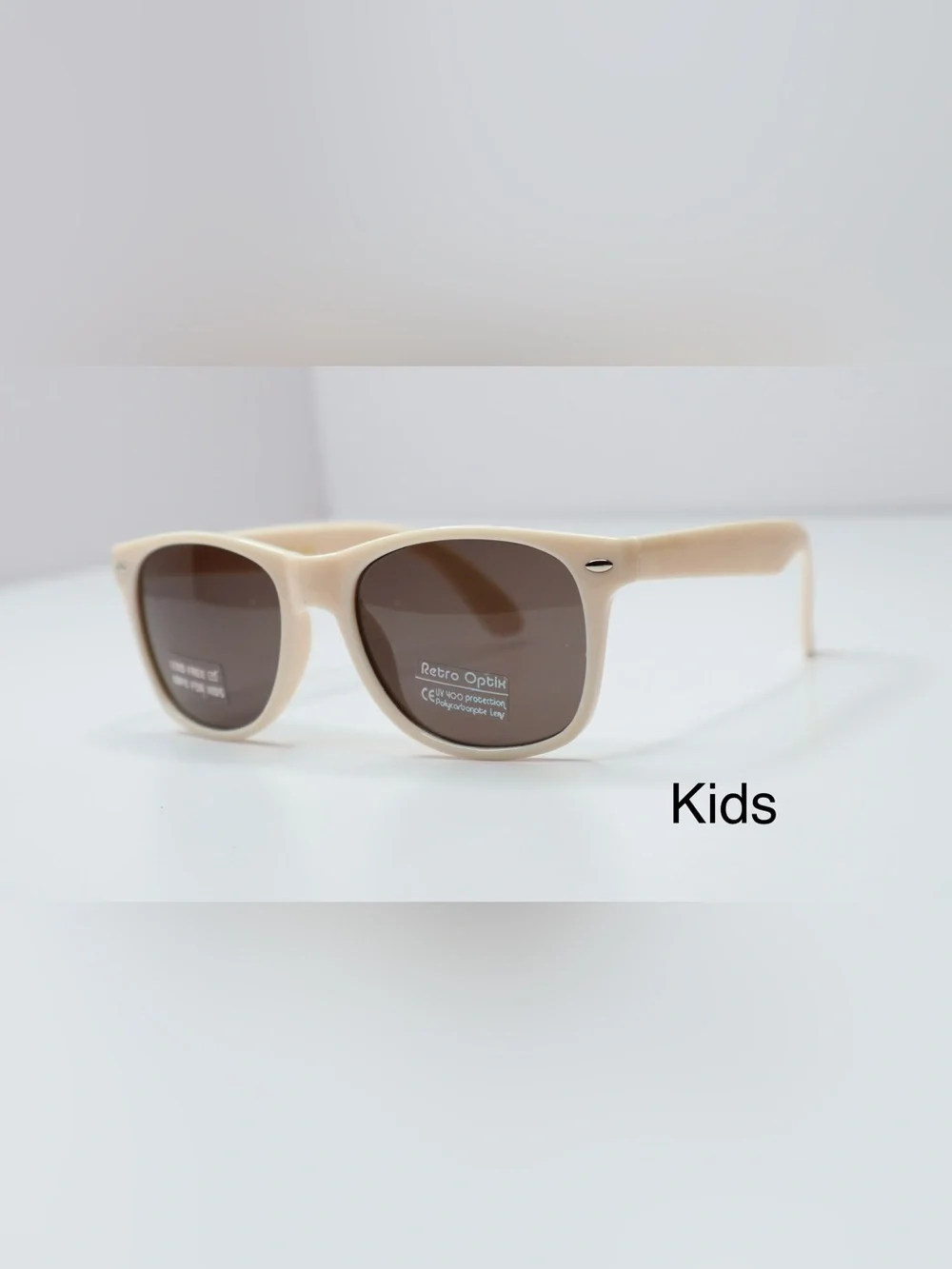 Children’s Frame Sunglasses with Brown Lenses